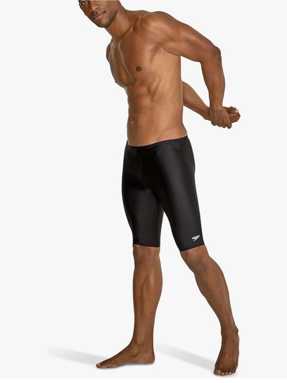 Speedo Men's Black Swim Jammers - BB1